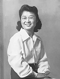 grace fuji 1942 yearbook photo